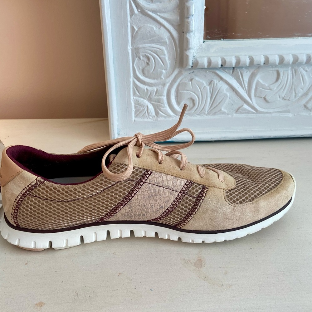 Cole Haan ZeroGrand Women's Tan Sneakers Tennis Shoes 8.5 - Picture 9 of 10